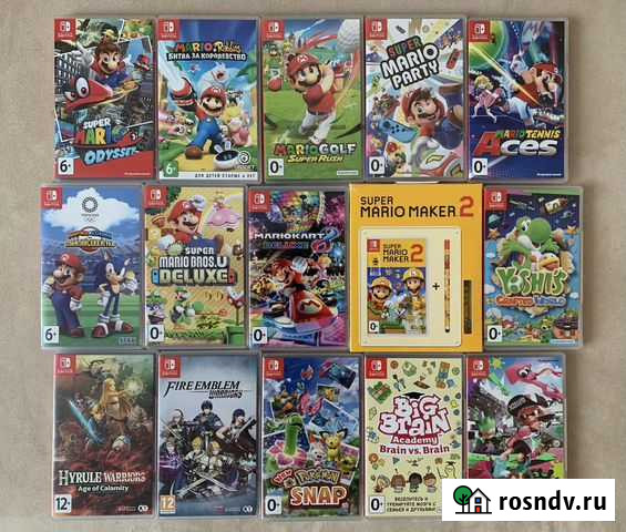 Игры для Nintendo Switch Красноярск - изображение 1