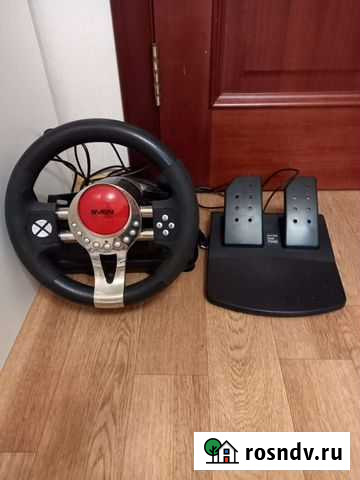 Руль и педали для компьютера Москва - изображение 1