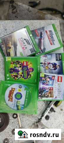 Игры на xbox one 6 штук Старощербиновская - изображение 1
