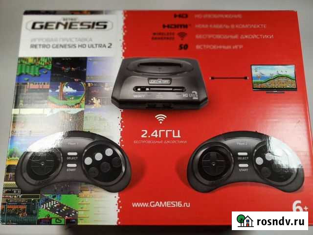 Игровая приставка retro genesis hd ultra 2 Реутов - изображение 1