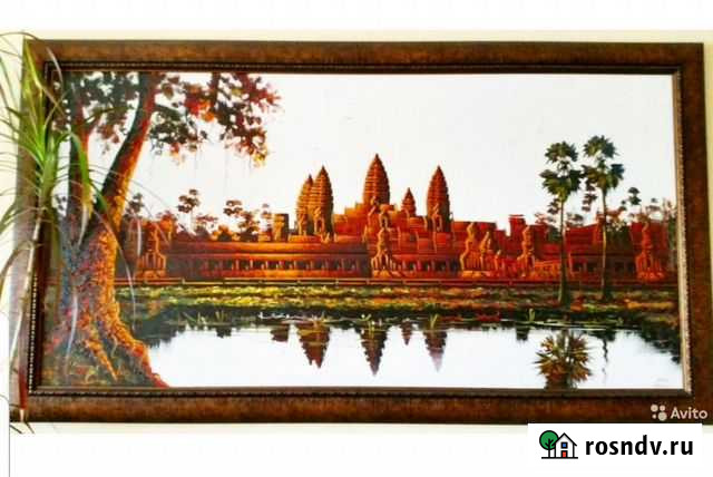 Ангкор-Ват (шикарная 3Д картина написанная камбодж Уфа - изображение 1