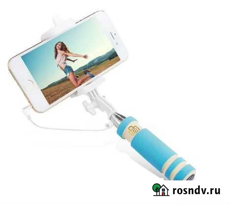 Штатив-монопод с кнопкой (селфи-палка) Челябинск - изображение 1