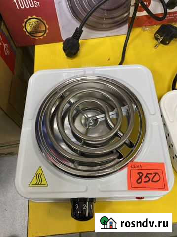 Варочная плита электрическая 1000 Вт Санкт-Петербург - изображение 1