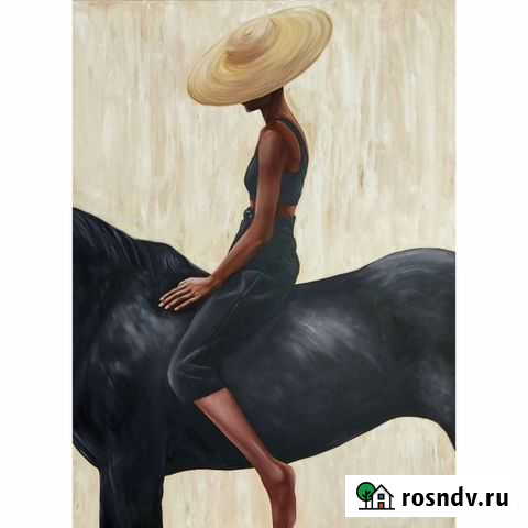 Картина маслом на холсте Тихорецк - изображение 1