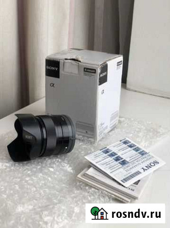 Объектив sony E 35mm f/1.8 OSS Хабаровск - изображение 1
