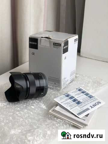 Объектив sony E 35mm f/1.8 OSS Хабаровск - изображение 1