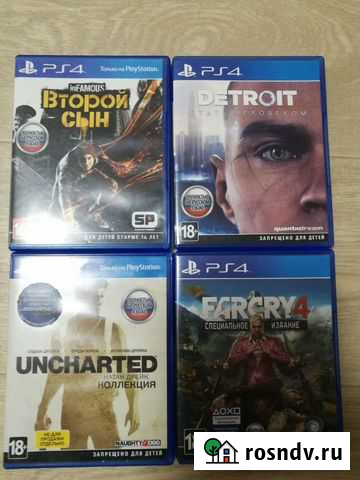 Игры для PS4 Кемерово - изображение 1