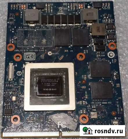 Видеокарты для ноутбуков, б/у и с новым GPU Новочеркасск - изображение 1