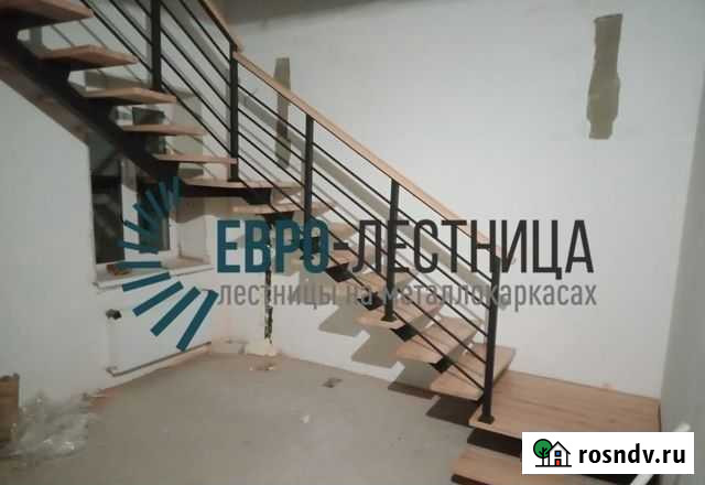 Лестница (каркас+ступени+перила) с площадками снг Магнитогорск - изображение 1