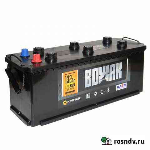 132Ач аккумулятор 12V 6CT-132 Вожак 890А Екатеринбург