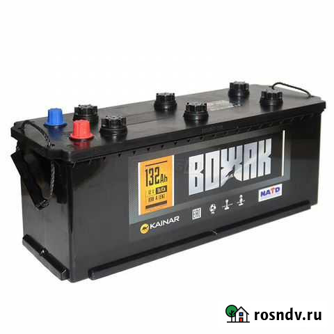 132Ач аккумулятор 12V 6CT-132 Вожак 890А Екатеринбург - изображение 1