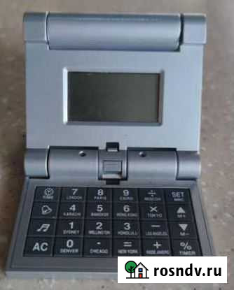 Сувенирные часы-калькулятор Table Clock 9908 Санкт-Петербург - изображение 1