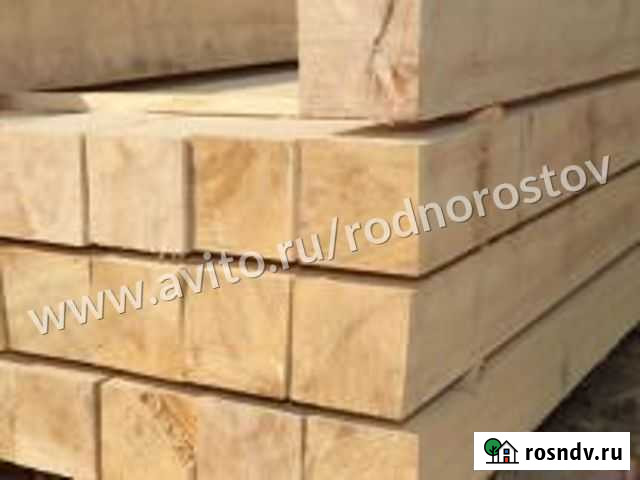 Брус профилированный естественной влажности Ростов-на-Дону - изображение 1
