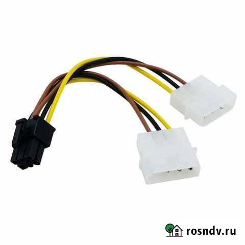 Переходник для видеокарты 6 пин Ярославль - изображение 1