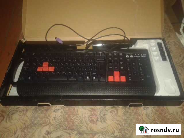 Клава геймерская A4Tech 3xFast некондиция Пушкино - изображение 1