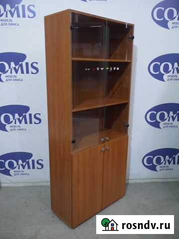 Шкаф офисный со стеклом 051051 Москва - изображение 1