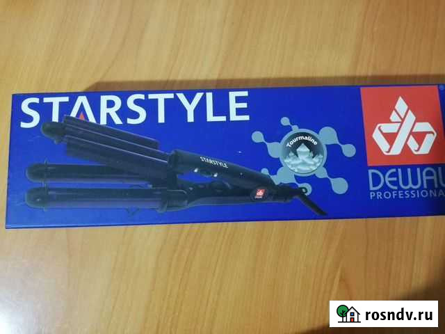 Плойка для волос Star Style тройная с терморегулят Ангарск - изображение 1