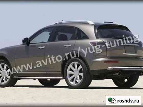 Защита задняя d-60 infiniti FX-35/FX-45 2003-2009 Краснодар