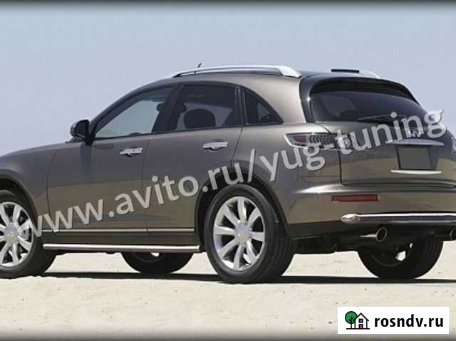 Защита задняя d-60 infiniti FX-35/FX-45 2003-2009 Краснодар - изображение 1