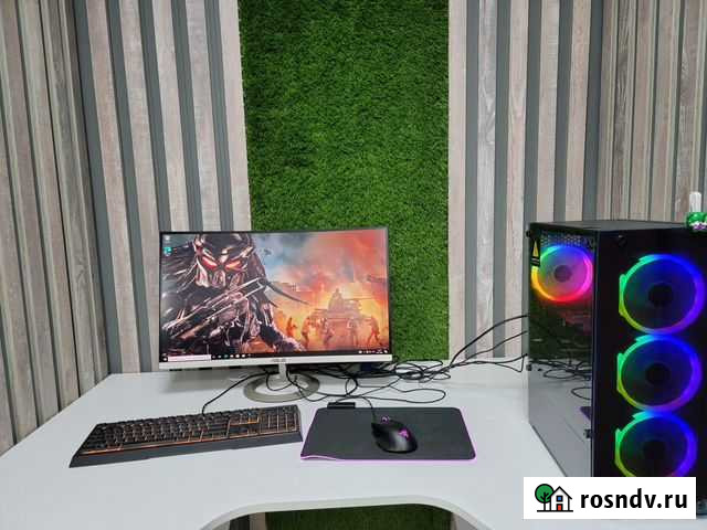 Игровой Ryzen 5 2600/8gb DDR4/SSD+HDD/GTX1060-6gb Воронеж - изображение 1