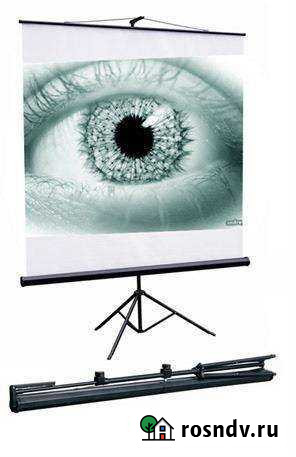 Переносной экран для проектора 2х2м на стойке Волгоград - изображение 1