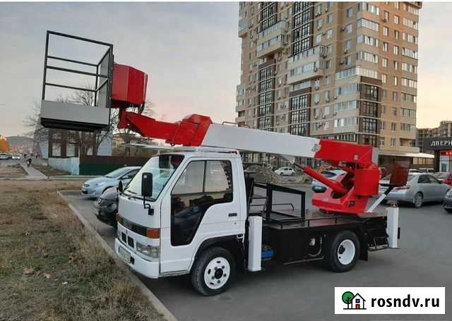 Услуги автовышки японской от16-30м Курск - изображение 1
