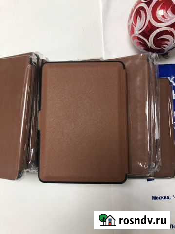 Amazon Kindle 6 (7-е поколение) обложка коричневая Москва - изображение 1