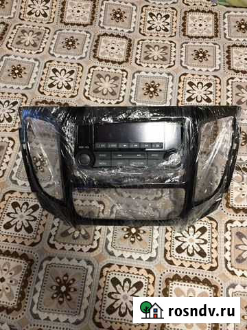 Магнитола с рамкой оригинал Mitsubishi Pajero Spor Сертолово - изображение 1