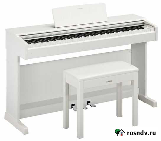 Yamaha YDP-144WH белое цифровое фортепиано+наушни Казань - изображение 1