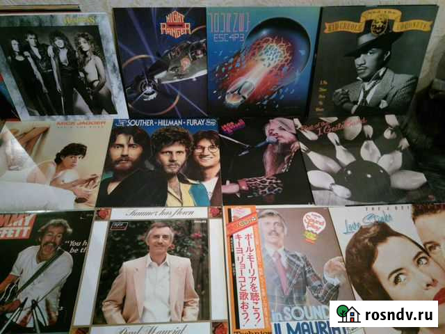 Виниловые пластинки LP rock pop Липецк - изображение 1