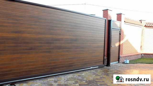 Ворота откатные Алексеевка - изображение 1
