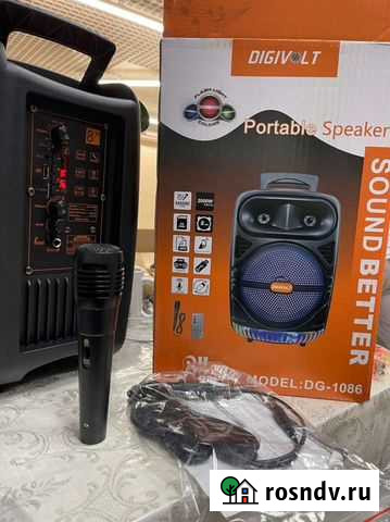 Блютуз колонка. Микрофон. Гарантия Череповец - изображение 1