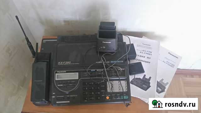 Факс,автоответчик,радиотелефон Panasonic KX-F 390 Красноярск - изображение 1