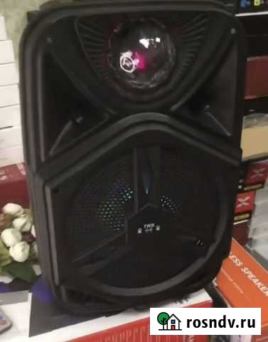 Колонка диско шар блютуз с микрофоном Брянск - изображение 1