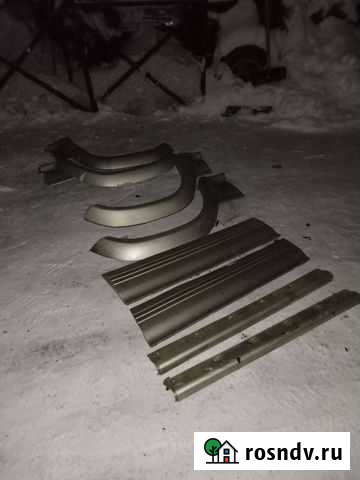 Пластиковые расширители Паджеро 2 коротыш Тверь - изображение 1