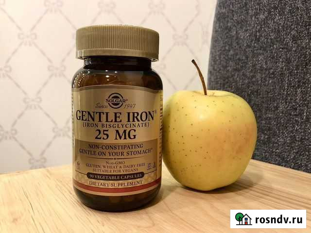 Solgar «Gentle Iron» железо 25 мг Санкт-Петербург - изображение 1