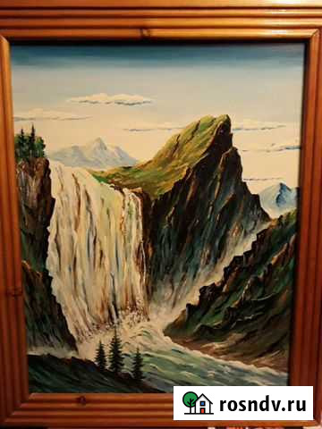 Картина маслом Мурманск - изображение 1