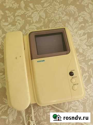 Видодомофон с камерой kocom KVM-604 Уфа - изображение 1