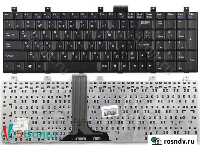 Клавиатура ноутбука MSI cx500 Санкт-Петербург - изображение 1