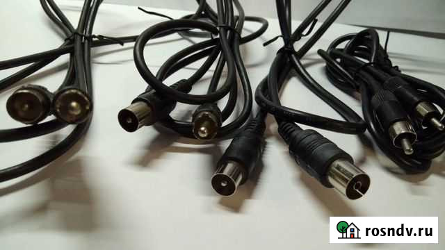 Кабель RCA, антенный штекер Санкт-Петербург - изображение 1