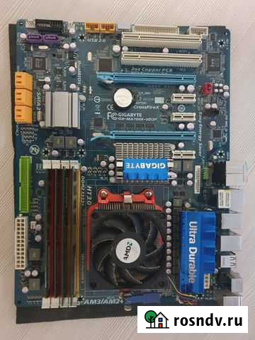 Связка Gigabyte MA790X-UD3P Саратов - изображение 1