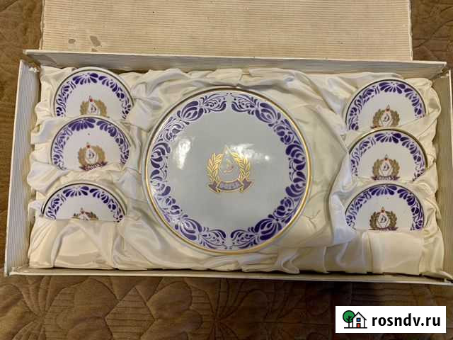 Набор подставок фарфоровый Санкт-Петербург - изображение 1