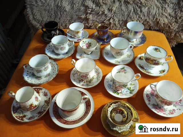 Антиквариат. Коллекционные кофейные пары Донское - изображение 1