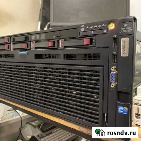Сервер HP proliant DL580/Xeon E7-4870/40ядер/256Gb Белгород - изображение 1