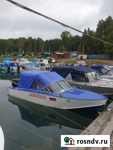 Прогресс 4 с suzuki DF 50 + прицеп Иркутск - изображение 1