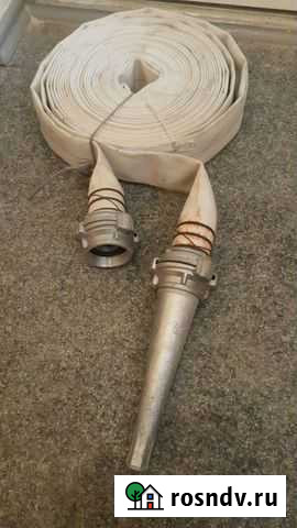 Пожарный рукав гидрант с наконечником 20 метров Евпатория - изображение 1