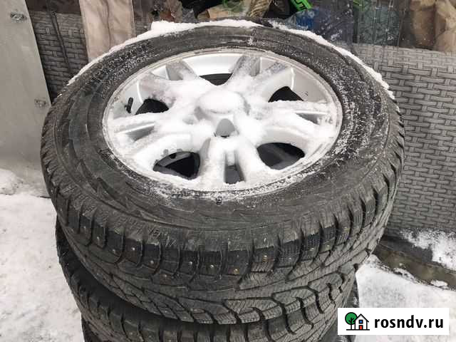 Колеса зимние шипованые Хасавюрт - изображение 1