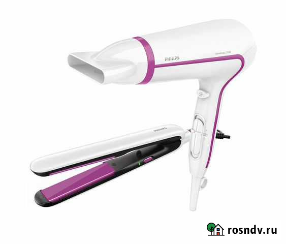 Фен Philips HP-8640/40 + стайлер Кингисепп - изображение 1