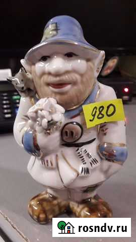 Статуэтка фарфор домовой Астрахань - изображение 1