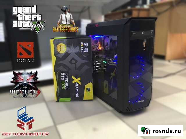 Игровой i7-9700/16Gb RAM/SSD 256Gb/GTX 1050 4Gb Краснодар - изображение 1